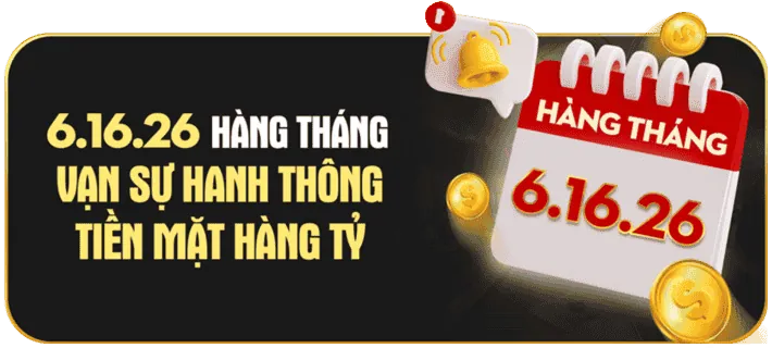 Ưu đãi nạp lại hàng ngày và vòng quay miễn phí