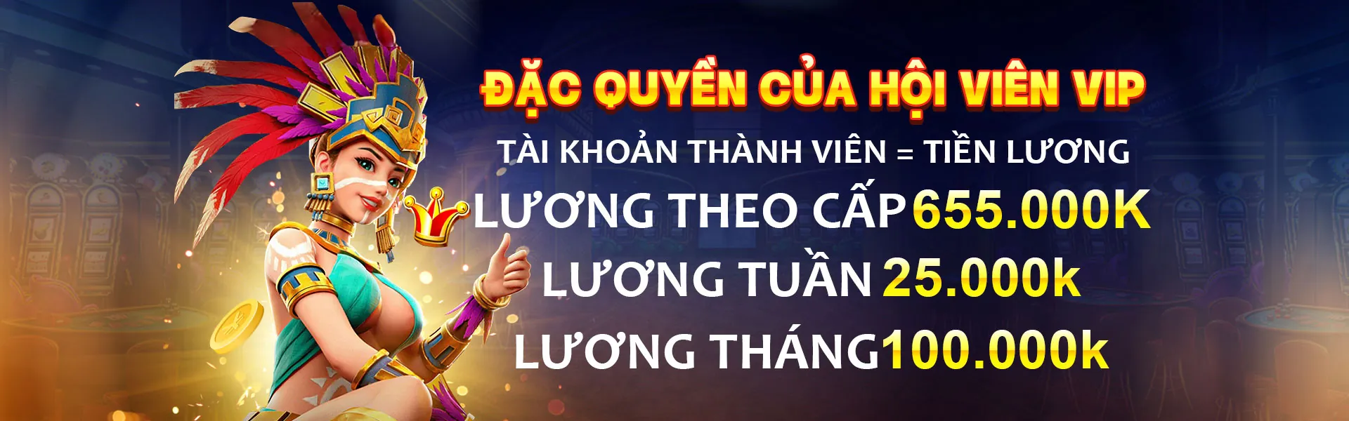 Câu lạc bộ VIP Vicwin độc quyền với các lợi ích sang trọng